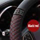 thumbnail image 4 of ER Universal Diamond PU Leather Car Steering Wheel Cover para 15''/3 brillar Electrónica, 4 of 5