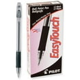 thumbnail image 2 of Pilot EasyTouch Ball Point Stick Pens, Fine Point, Black Ink, Dozen Box (32001), 2 of 4