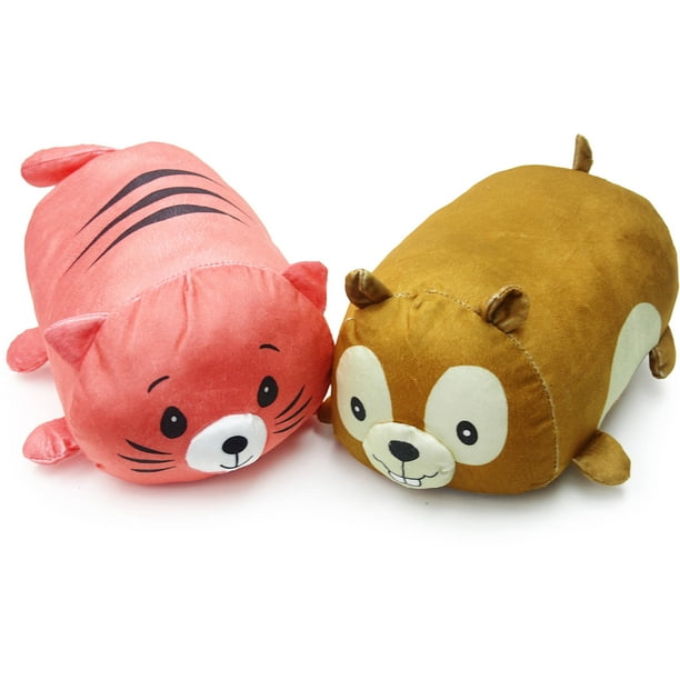 Stackable Animal Pillows, Chipmunk, Cat - Walmart.com - Walmart.com