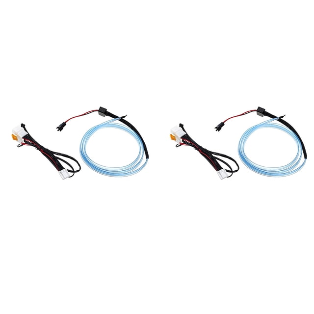 2X Car Interior LED Dashboard Frame Light Instrument Panel Trim Atmosphere Light for 2015 2016 2017 2018