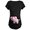 Black, variant on CafePress - Cute Pink Baby Girl Elephant Maternity Dark T Shir - Maternity Dark T-Shirt