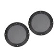 thumbnail image 1 of 2/3/4/5/6.8/8 Inch Black Car Speaker Grill Mesh Round Horn Protective Cover Circle Enclosure Net 2PCS 2 inches, 1 of 5