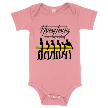 

Baby Jersey Huey Lewis and the News Onesie - 80 s Onesie