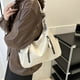 thumbnail image 5 of Bolso Tote de Piel Suave de Gran Capacidad para Mujer | Bolso Multiusos para El Día a Día y Bandolera | 30,5 X 23,4 X 10,9 Cm | Caqui, Blanco, Verde, 5 of 6