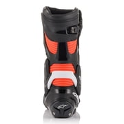 Alpinestars SMX Plus V2 Mens Motorcycle Boots Black/White/Fluo Red 40 EUR
