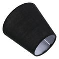 thumbnail image 4 of Howish lamp shade Black Cloth Lampshade for Clip-on Bulb Wall Light,cloth(5.51"X5.12"X5.12"), 4 of 8