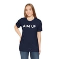 thumbnail image 5 of Aim up growth mindset motivational saying Unisex Leisure T-shirt, 5 of 7