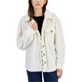 thumbnail image 1 of Crave Fame Womens Diamond Quilted Jacket, natural, S, 1 of 1