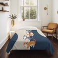 thumbnail image 4 of Japanese Cute Cats Small Tapestry for Bedroom Wall Hanging Tapestry, Harmony Cartoon Kitty Ceiling Backdrop Tapestries Poster Blanket Wall Decor for Teens Room Living Room Dorm 23" x 28", 4 of 8