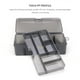thumbnail image 4 of Caja de almacenamiento ANGGREK para Anzuelos de pesca Gris Translúcido, 4 of 8