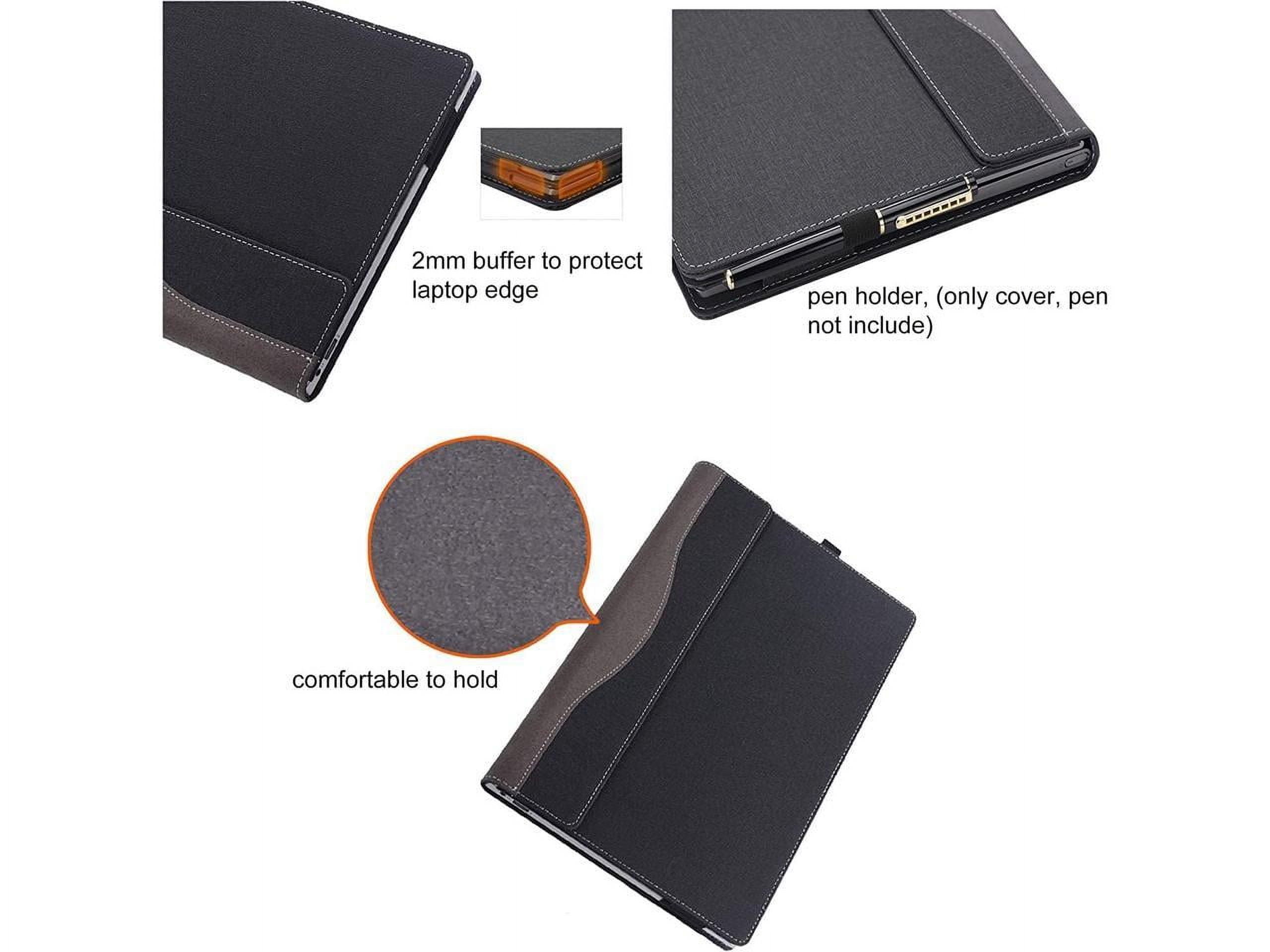 Case for 15.6 inch Dell Inspiron 15 3000/3535/3530/3520/3510/3510/3515/3511 and Vostro 15 3530 3520 3510 3515 Laptop Cover Computer Drop Protection PU Leather Case Notebook Sleeve
