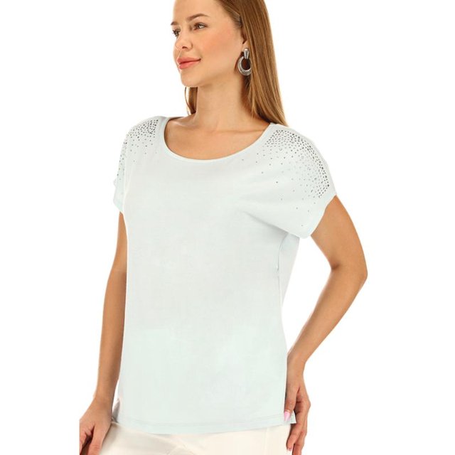 Playera Alexis Collection con detalle en hombros Alexis Collection 5022005A