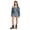 Blue, variant on XEGLSBU Girls Denim Shorts Summer Lightweight Stretch Soft Comfort Casual Jeans Twill (Blue Size 10-12 Years)
