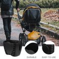 thumbnail image 3 of LIFKOME Baby Stroller Organizer Black Plastic Diaper Storage Bag for Convenient Indoor Outdoor Use, 3 of 8