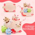 thumbnail image 4 of MaoGoLan 17.7" 5Pcs Mushroom Cow Stuffed Animals Pillow with 4 Babies Inside Plush Toy, 4 of 7