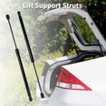 thumbnail image 2 of Unique Bargains Lift Supports Struts for Kia Soul 2014-2019 No.81770B2000 Rear Hatch Gas Spring Black 2 PCS, 2 of 7