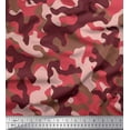 thumbnail image 1 of Soimoi Rayon Crepe Fabric Two Tone Camouflage Print Sewing Fabric Yard 46 Inch Wide, 1 of 1