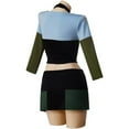 thumbnail image 5 of Total Drama Island Gwen-Inspired Alternative Outfit – Edgy Crop Top & Mini Skirt Set for Women, 5 of 7