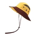 thumbnail image 6 of jiaxiM Straw Cowboy Hats for Men Multicolor UPF 50+ Wide Brim Sun Hat Western Cowboy Style for Summer Hiking Beach Outdoor Sun Protection and Travel, 6 of 7