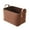 Dark Brown, variant on sunsanly Felt Storage Basket Large Capacity Foldable Organizer with Sturdy Handles for Clothes Quilts Laundry Organizer Home Bedroom Living Room