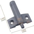 thumbnail image 4 of 20 Pieces Kitchen Door Damper, Cabinet Closing Dampers, Drawer Closing Damper, Soft And Quiet Closing Damper, For Cabinet, Door (white+grey), 4 of 5