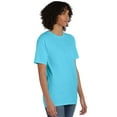 thumbnail image 4 of Hanes Pocket T-Shirt Unisex Garment Dyed Cotton Short Sleeve Tee Crewneck Ringspun Cotton, 4 of 4