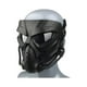 thumbnail image 4 of Máscara Táctica De Airsoft Para Halloween Negra 19*18 cm, 4 of 5