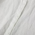 thumbnail image 5 of pstuiky Summer Tops Cotton and Linen Solid Color V-Neck Women Linen Tops Leisure Loose Fit Short Sleeve Tie Front Blouses White XL, 5 of 10