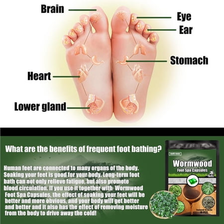 Detox Foot Soak Pods Herbal Weight Lossing Fat Compact Size Health ...