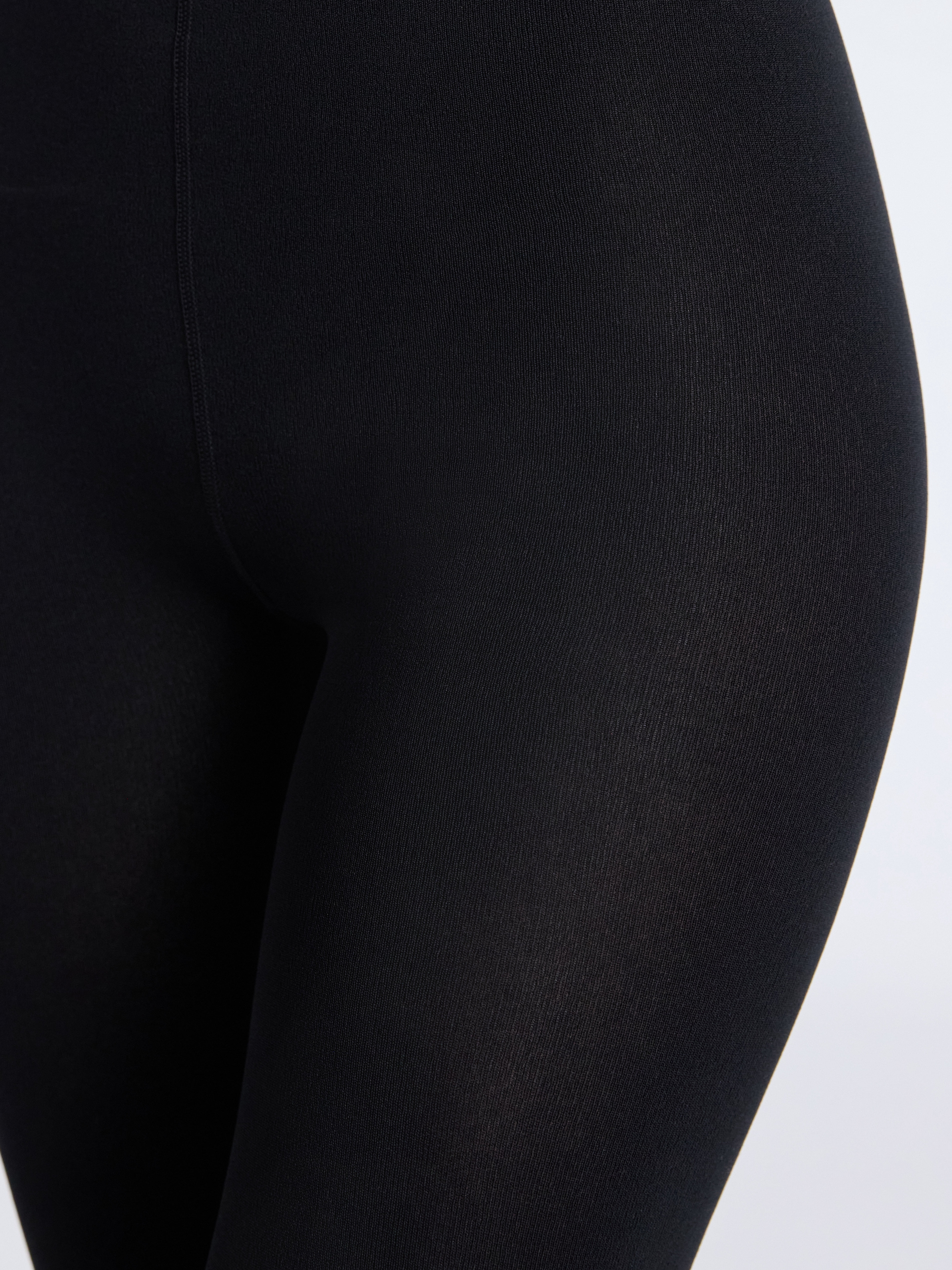 Joyspun Women's Footed Fleece Tights, Sizes S-3XL