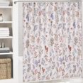 thumbnail image 2 of Floral Shower Curtain Cute Boho Shower Curtains for Bathroom Ivory White Waterproof Polyester Fabric Shower Curtain 72x72 Inch, 2 of 5