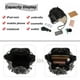 thumbnail image 4 of Bolso tipo bombonera Gladdon Leather Black para mujer, 4 of 7