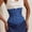Blue, variant on Women Vintage Brocade Waist Cincher Front Metal Hook Closure Boned Waist Trainer Corset Belt for Body Shaping Blue XL