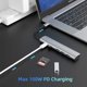 thumbnail image 5 of Hub USB C WALNEW 7 en 1 con PD de 100 W, HDMI 4K, lector SD/TF, 5 of 7