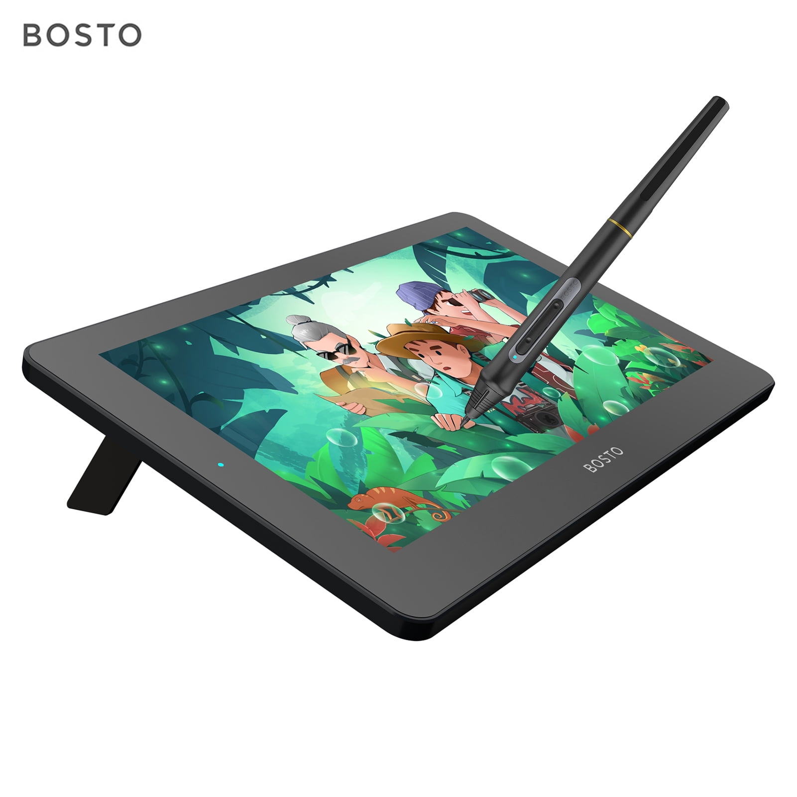 BOSTO BT12HD Graphics Drawing Tablet Monitor with Interactive Stylus