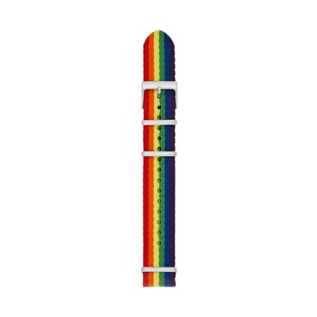 Fossil Rainbow Nylon Watch Strap 18mm