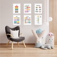 thumbnail image 4 of Koyal Wholesale Educational Posters For Kindergarten, Classroom Supplies, 30 Designs, Rainbow Color, 12" X 18", 4 of 5