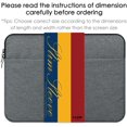 thumbnail image 2 of CCPK 14-15 Inch Laptop Sleeve Compatible for New 15.4" MacBook Pro with Touch Bar 2018 2017 2016 A1707 A1990 Retina, 2 of 5