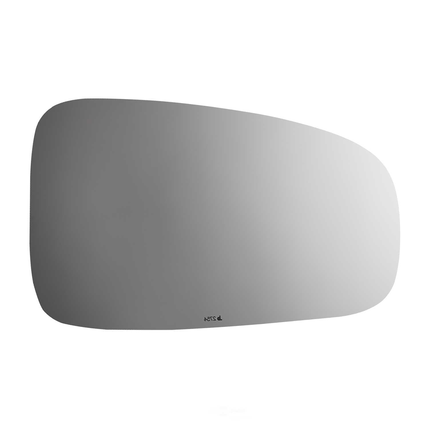 Burco Side View Mirror Replacement Glass - Clear Glass - 2754