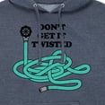 thumbnail image 3 of Instant Message - Don't Get It Twisted - Men's Pullover Hooded Fleece Sweatshirt, 3 of 7