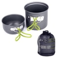 thumbnail image 2 of Ensemble de Batterie de Cuisine de Camping Randonnée Pique-Nique en Aluminium pour l'Extérieur, Casserole Bol pour Camping et Randonnée, Léger, Cuisson Cuisine pour l'Extérieur, 2 of 9