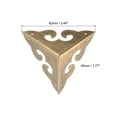 thumbnail image 2 of 2 Pcs 45mm Decorative Box Corner Cover, Corner Protector, Bronze, 2 of 6