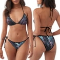 thumbnail image 3 of Disketp Urban Mechanical Dragon para Bañador de Dos Piezas para Mujer, Bikini Sexy Halter String, Conjunto de Bikini en Triángulo, 3 of 6