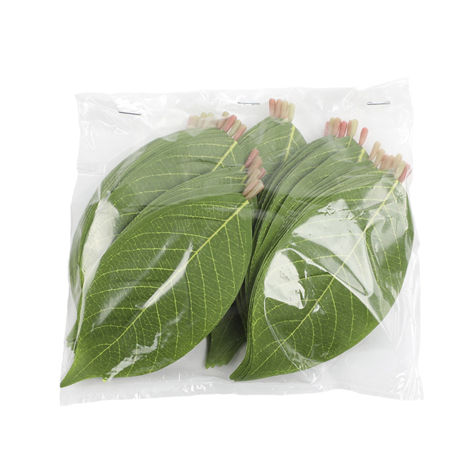 BYDOT Magnolia Leaves Artificial Greenery Fake Magnolia Leaves for DIY