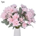thumbnail image 2 of Flmtop 1Pc Eye-catching Fake Flower Clear Texture Plastic Photography Props Artificial Plant Desk Decor, 2 of 8