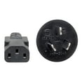 thumbnail image 3 of Eaton Tripp Lite Series China Computer Power Cord GB 15934-2008 to C13 10A 250V 17 AWG 10 ft. 3.05 m Black P055010CHN1, 3 of 4