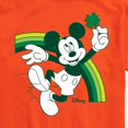 thumbnail image 3 of Disney - Mickey Green Rainbow - Men's Short Sleeve Graphic T-Shirt, 3 of 5