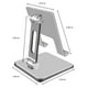 thumbnail image 3 of Soporte plegable para teléfono y tableta, soporte portátil de aluminio ajustable para escritorio, base plegable, base de metal resistente, soporte para tableta, 3 of 4