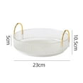 thumbnail image 4 of EIMELI 360° Spinning Makeup Organizer High-Capacity Make Up Holder Rack with Raised Guardrail Great for Countertop and Bathroom, 4 of 4