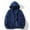 B Dark Blue, variant on Timoontee Men's Cardigan Hooded Sweatshirts Casual Long Sleeve Zip Up Hoodies Fall Fashion Workout Pullover Tops Solid Pocket Sweatshirts Multicolor S